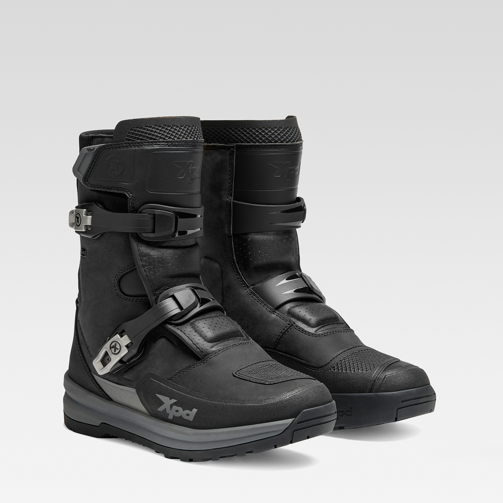 Stivale Uomo XPD X-ADVENTURE MID H2OUT Black Touring Uomo