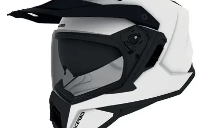 Casco adventure Acerbis Assault White helmet