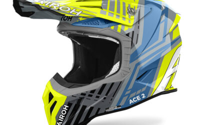 Casco cross Airoh Aviator Ace 2 Proud Yellow helmet casque