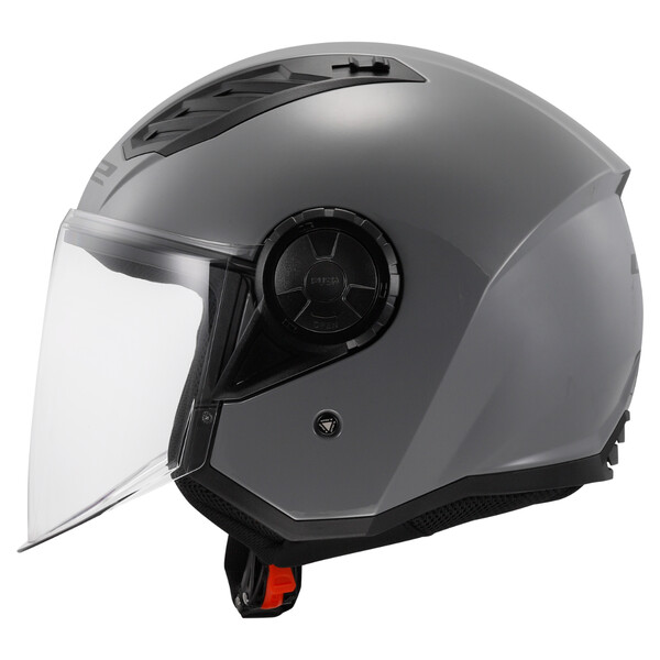 Casco JET LS2 OF616 Airflow 2 grigio grey helmet