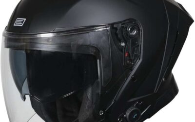 Casco JET Origine Aprica BT Black matt interfono integrato helmet