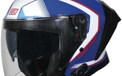 Casco JET Origine Aprica BT Essential Blu red interfono integrato helmet
