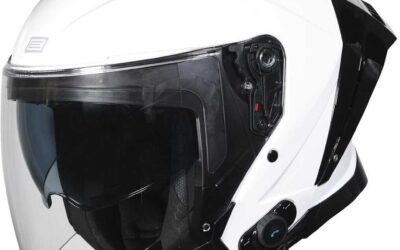 Casco JET Origine Aprica BT white interfono integrato helmet