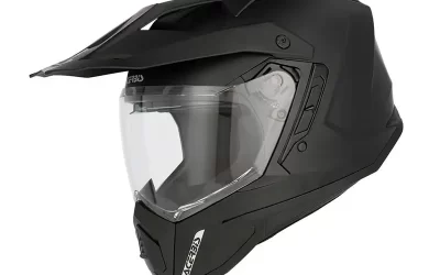 Casco adventure Acerbis Assault Black helmet