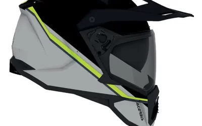 Casco adventure Acerbis Assault Yellow black helmet