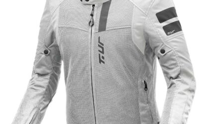 Giacca Touring Estiva Traforata T-UR ELBA Silver Uomo