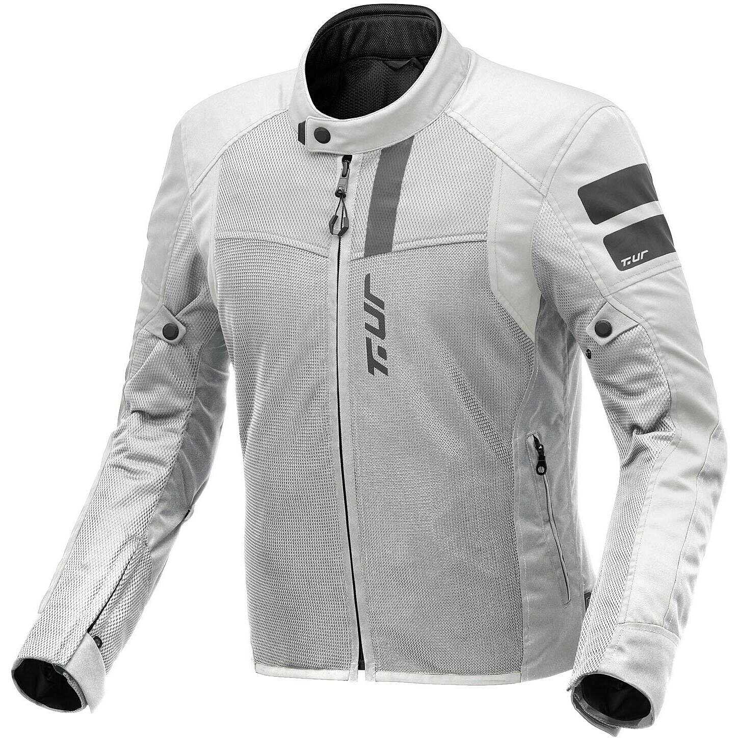 Giacca Touring Estiva Traforata T-UR ELBA Silver Uomo