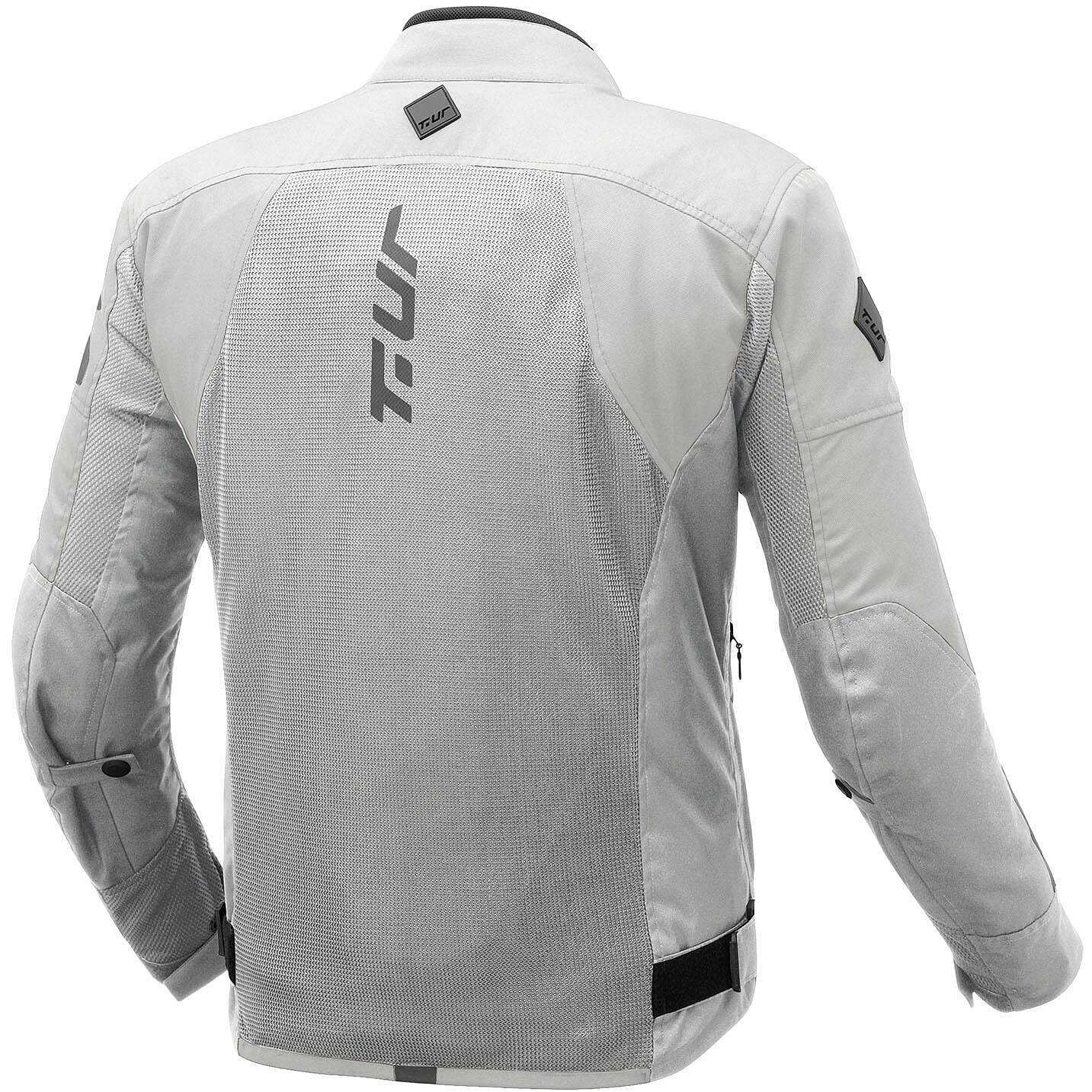 Giacca Touring Estiva Traforata T-UR ELBA Silver Uomo