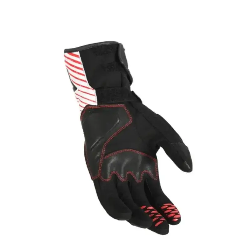 Guanti Moto Estivi Macna Tempo White Red Uomo Moto