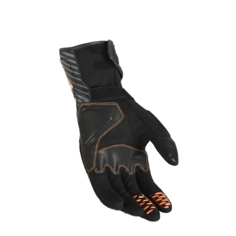 Guanti Moto Estivi Macna Tempo Black Orange Uomo Moto