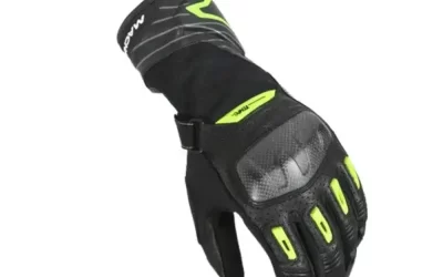 Guanti Moto Estivi Macna Tempo Black Yellow Fluo Uomo Moto