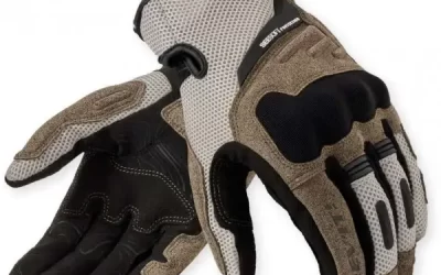 Guanti Moto Revit Cavern Brown Black Uomo Summer Gloves