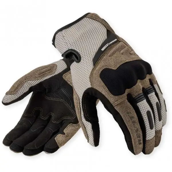 Guanti Moto Revit Cavern Brown Black Uomo Summer Gloves
