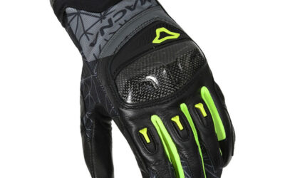Guanti Moto Estivi Macna Rocco Black Yellow Uomo Moto