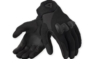 Guanti Moto Revit Kinetic 2 Black Uomo Summer Gloves