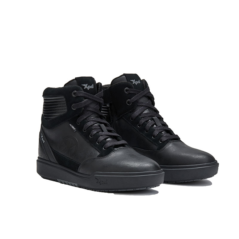 Scarpe Uomo Invernali XPD Moto Way H2OUT Black Man