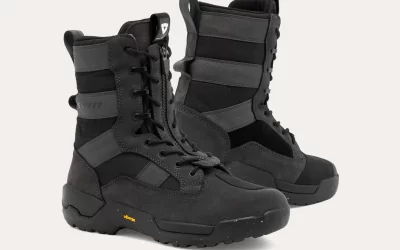 Scarpe Moto Uomo Revit ACRE H2O Antracite black shoes
