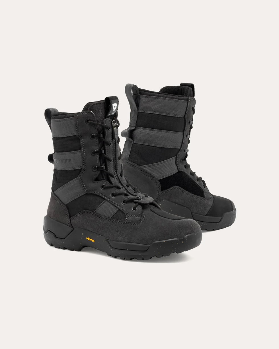 Scarpe Moto Uomo Revit ACRE H2O Antracite black shoes