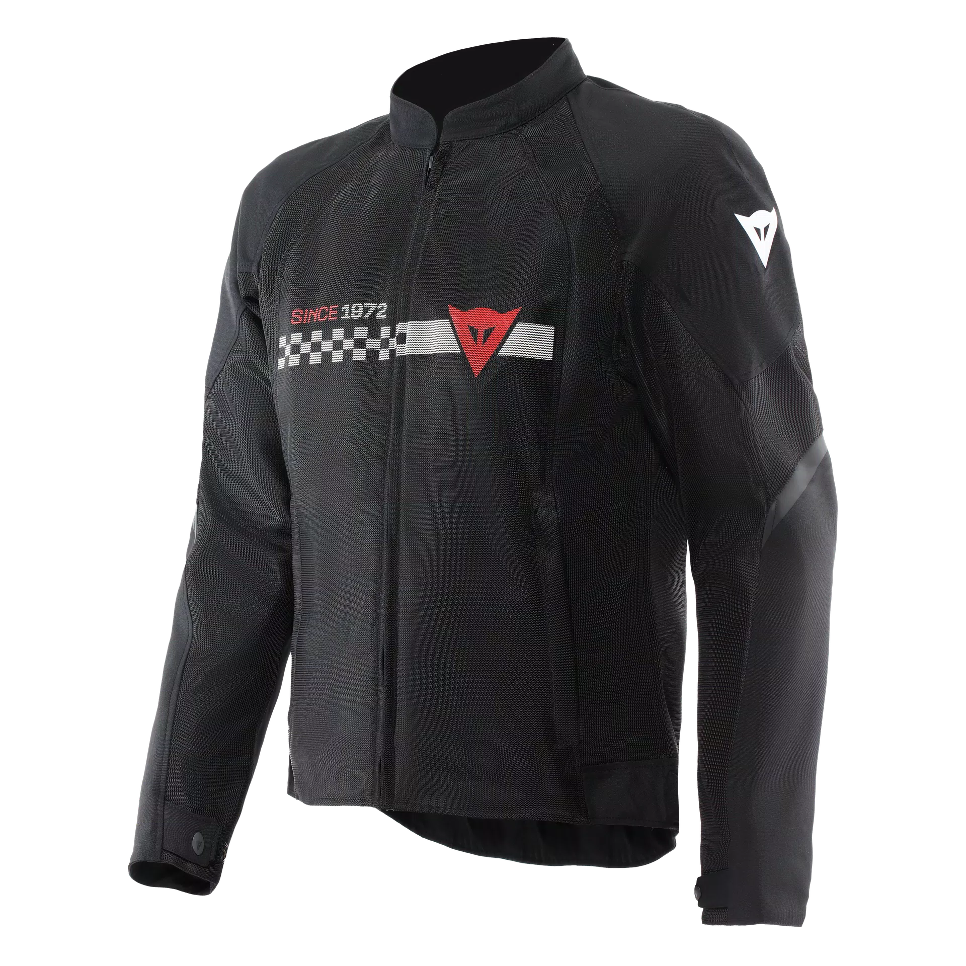 Giacca Dainese Herosphere Air Tex Black White Stripes Red jacket