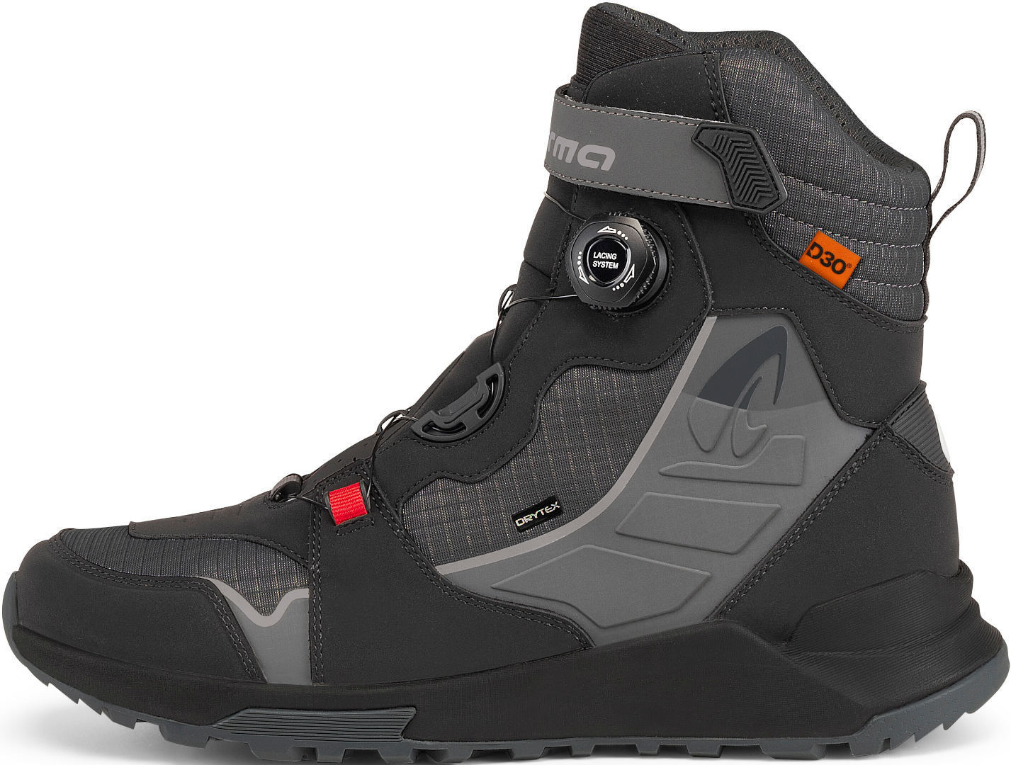 Stivali Uomo Touring Forma Adventure KITE DRY Black boots