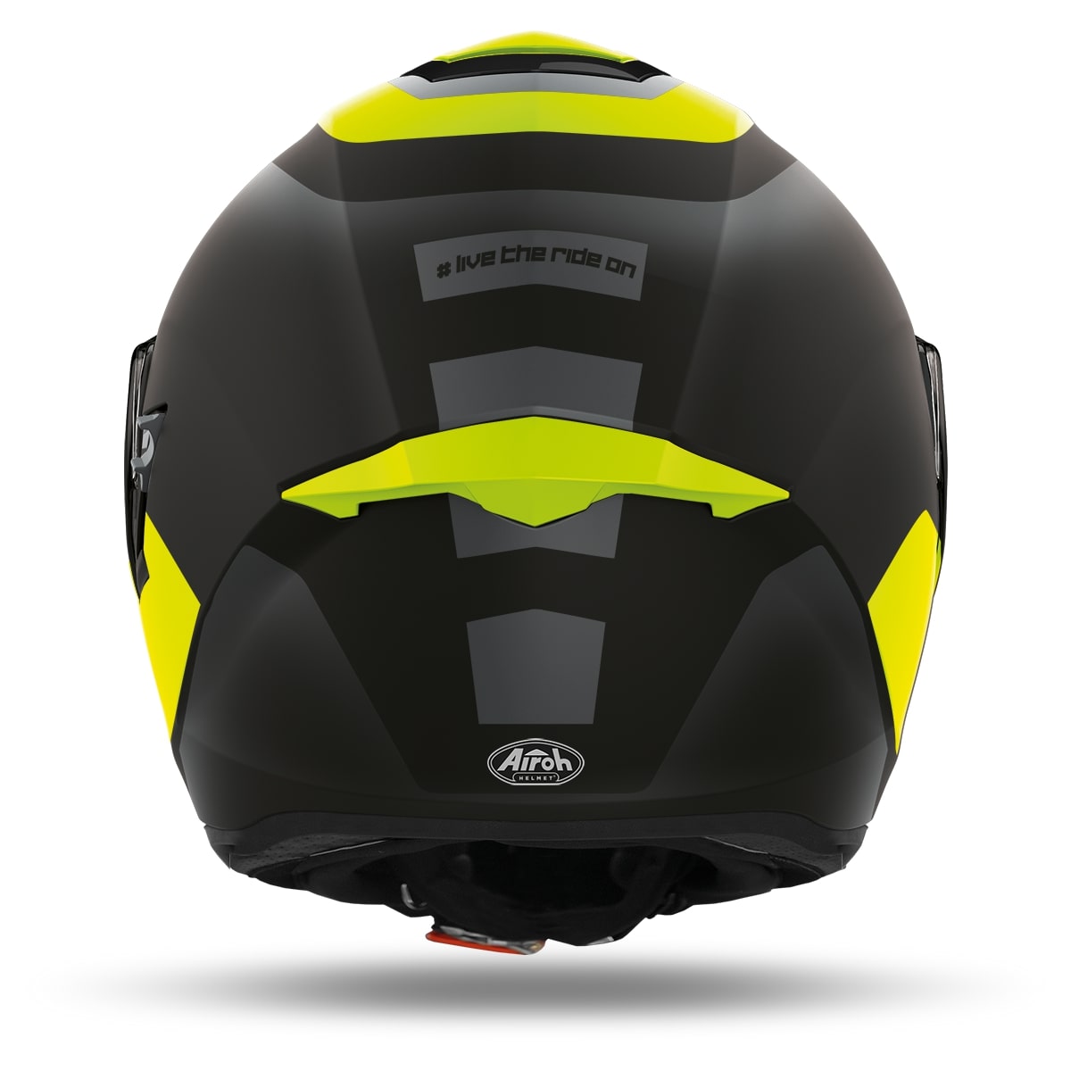 Casco integrale fibra moto Airoh St 501 Dock giallo yellow helmet casque