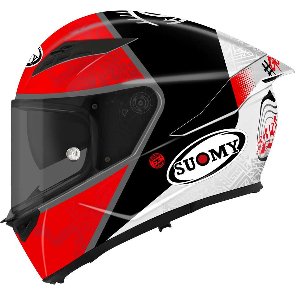 Casco integrale moto Suomy STELLAR 2 Bagnaia Replica no sponsor helmet casque