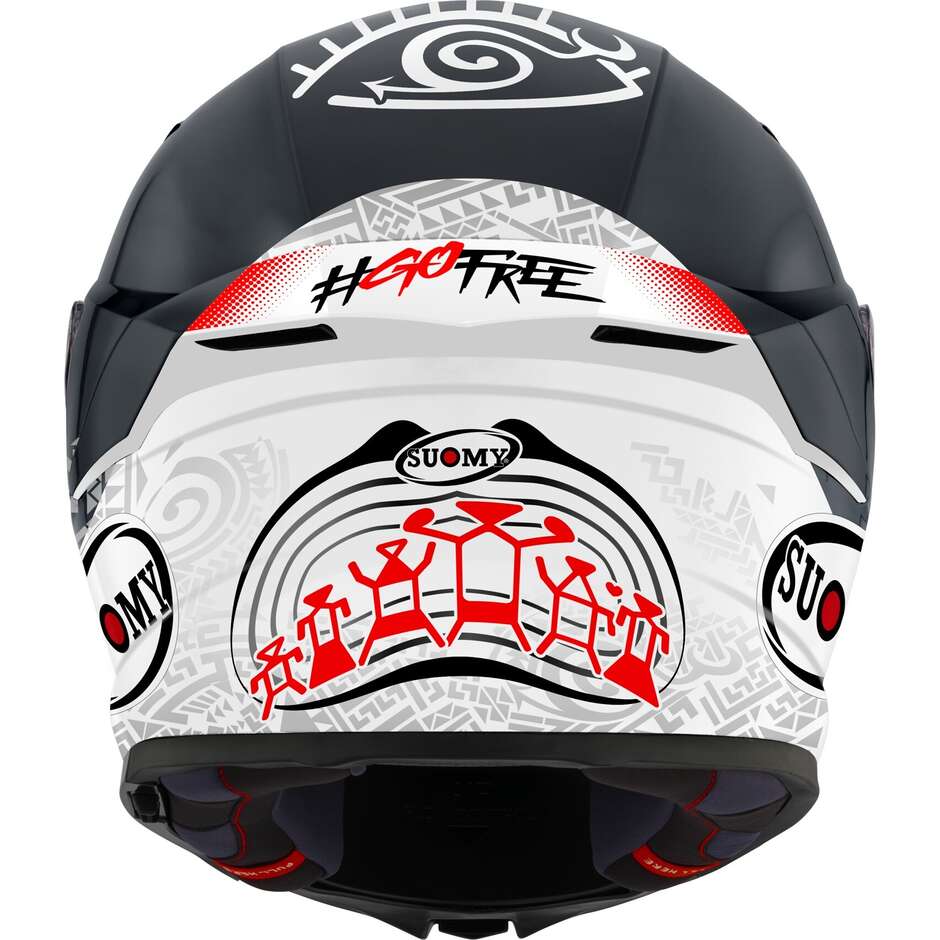 Casco integrale moto Suomy STELLAR 2 Bagnaia Replica no sponsor helmet casque