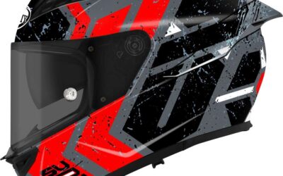 Casco integrale Suomy STELLAR 2 Entropy Matt Red helmet