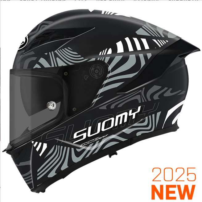 Casco integrale moto Suomy STELLAR 2 Molten Matt Grey helmet casque