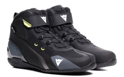 Scarpe moto Dainese Herian D-WP black yellow shoes
