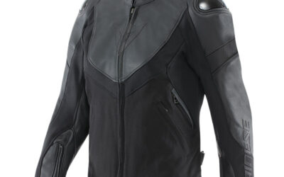 Giacca pelle Dainese IPERATTIVA Donna Black leather jacket