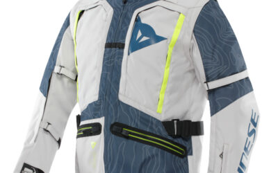 Giacca Dainese STERRATO Tex Glacier Gray Blue Off Road jacket