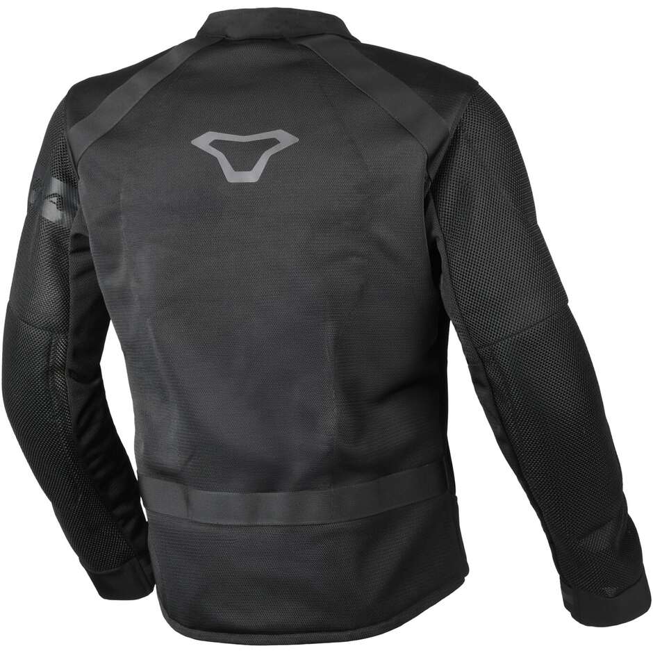 Giacca Moto Estiva Macna Torido Nero Uomo