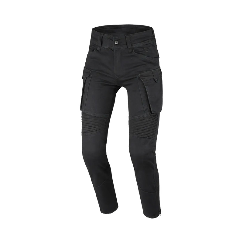 Jeans Macna Durham Black Cargo Moto Pant Uomo Moto
