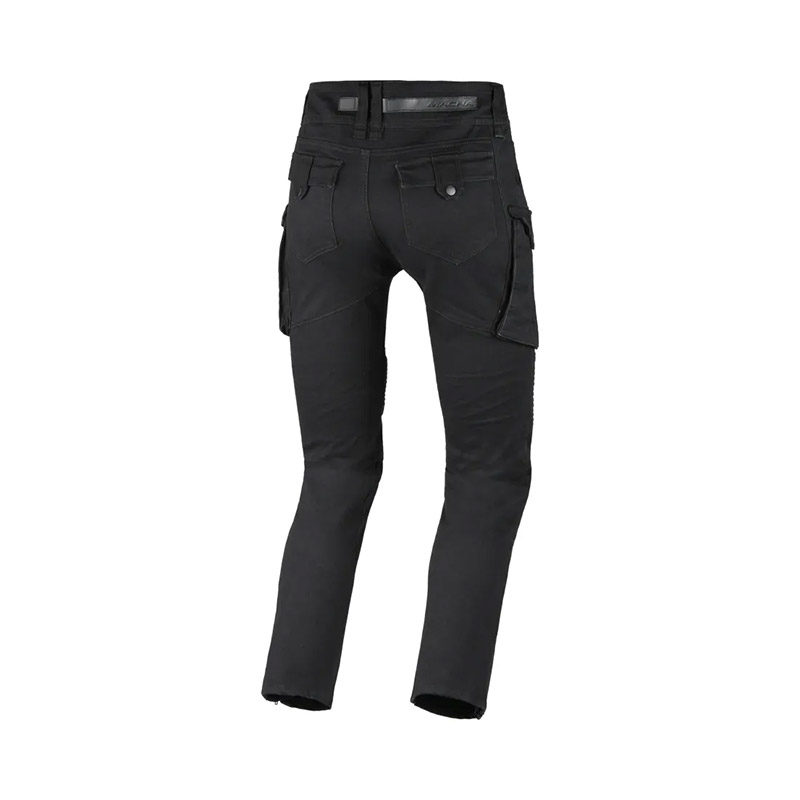 Jeans Macna Durham Black Cargo Moto Pant Uomo Moto