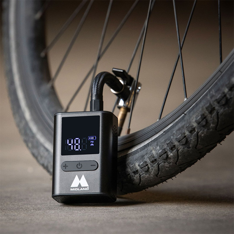 Mini Compressore aria Midland Enerpump C1680 moto auto bici