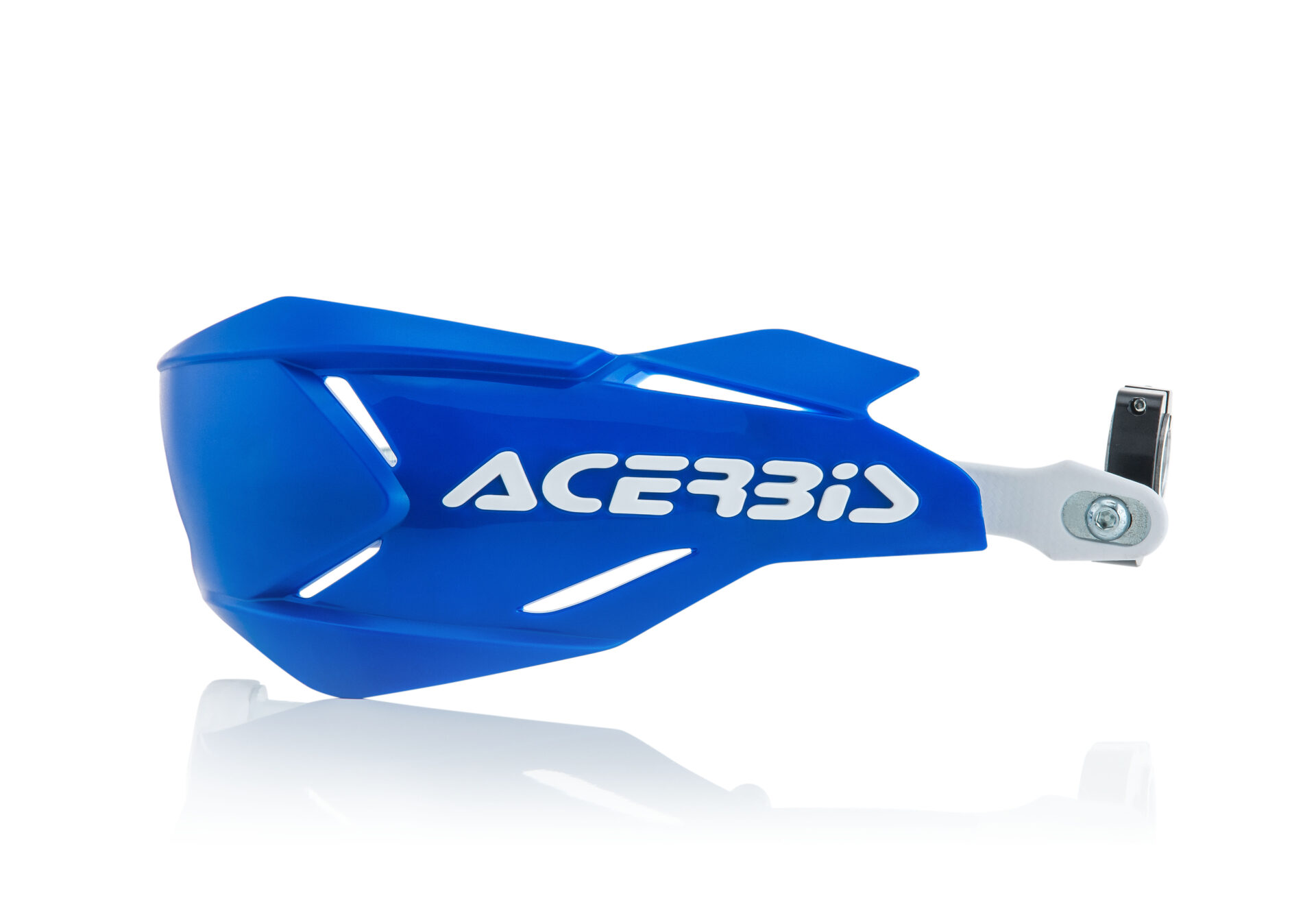 Paramani moto cross Acerbis X-FACTORY BLU BIANCO enduro motard off road hand guard