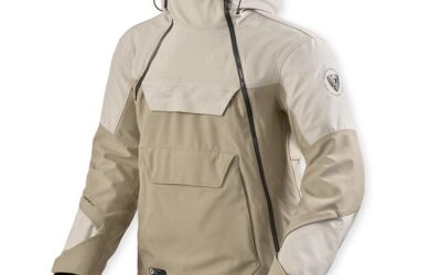 Giacca Moto Laminata Revit ALTAIR H2O Sabbia Impermeabile Uomo Moto