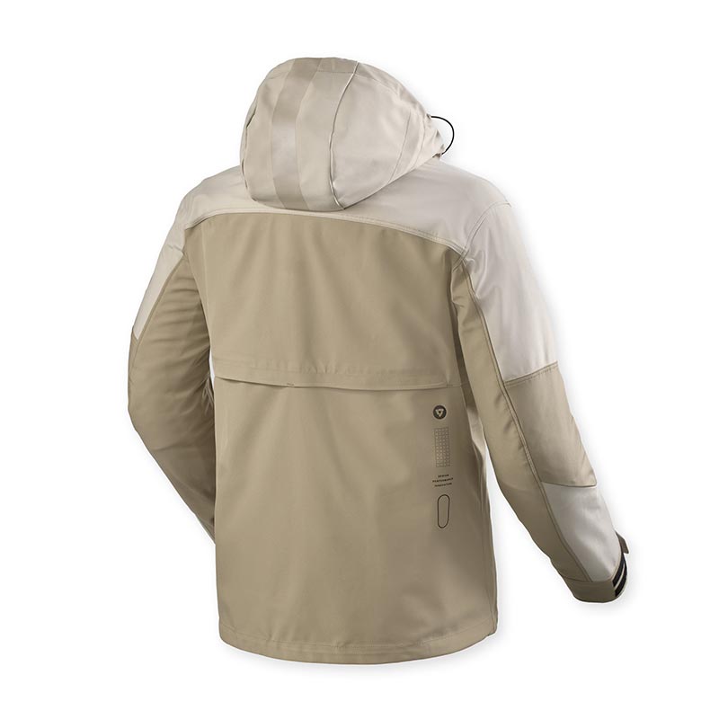Giacca Moto Laminata Revit ALTAIR H2O Sabbia Impermeabile Uomo Moto