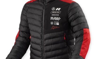 Giacca Piumino antivento REVIT Payload Black red Nowind Jacket