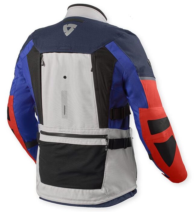 Giacca Touring Revit Sand 5 H2O Silver Blu red jacket Man triplo strato invernale sfoderabile