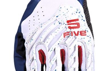 Guanti Moto Donna Estivi FIVE TFX5 Air Blu White