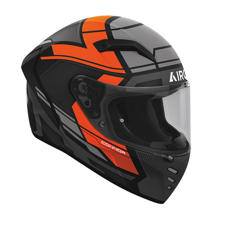 Casco integrale Airoh CONNOR Ego Arancione Orange helmet casque