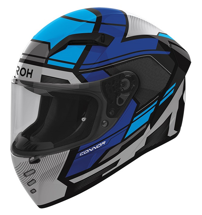 Casco integrale Airoh CONNOR Ego Blu helmet casque