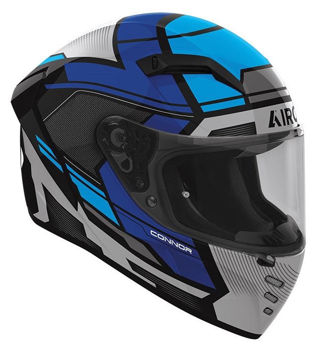 Casco integrale Airoh CONNOR Ego Blu helmet casque