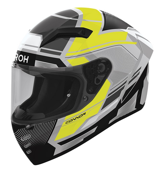 Casco integrale Airoh CONNOR Ego Giallo Yellow helmet casque