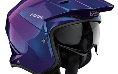 Casco jet Airoh Kombakt Shimmer helmet casque