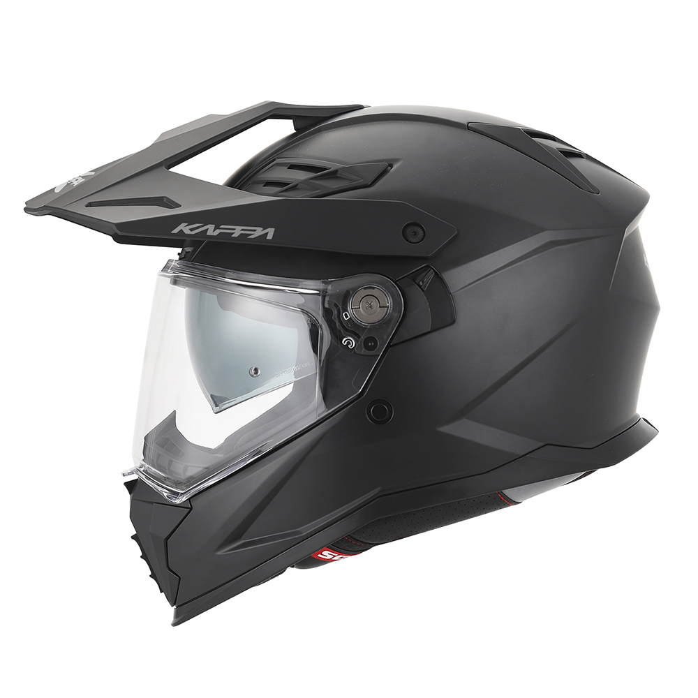 Casco KAPPA KV33 NERO OPACO BLACK MATT integrale moto on off adventure enduro motard helmet casque
