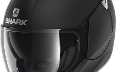 Casco jet Shark Citycruiser Mat black helmet casque