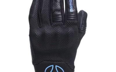 Guanti Moto Donna Estivi Momo Design ASCENDANCY Nero